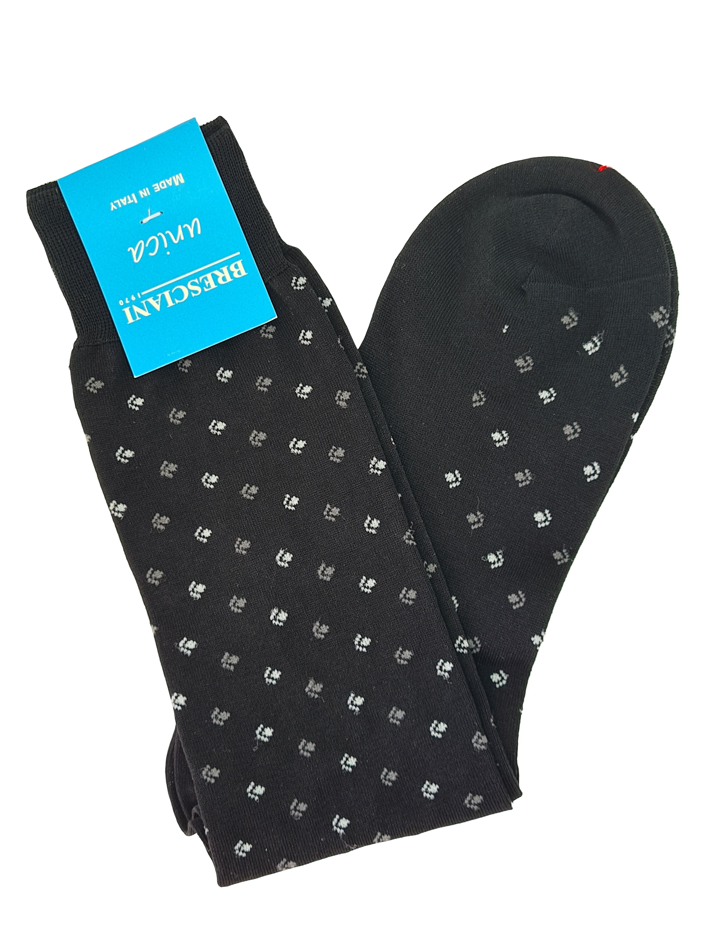 Bresciani socks, patterned, one size