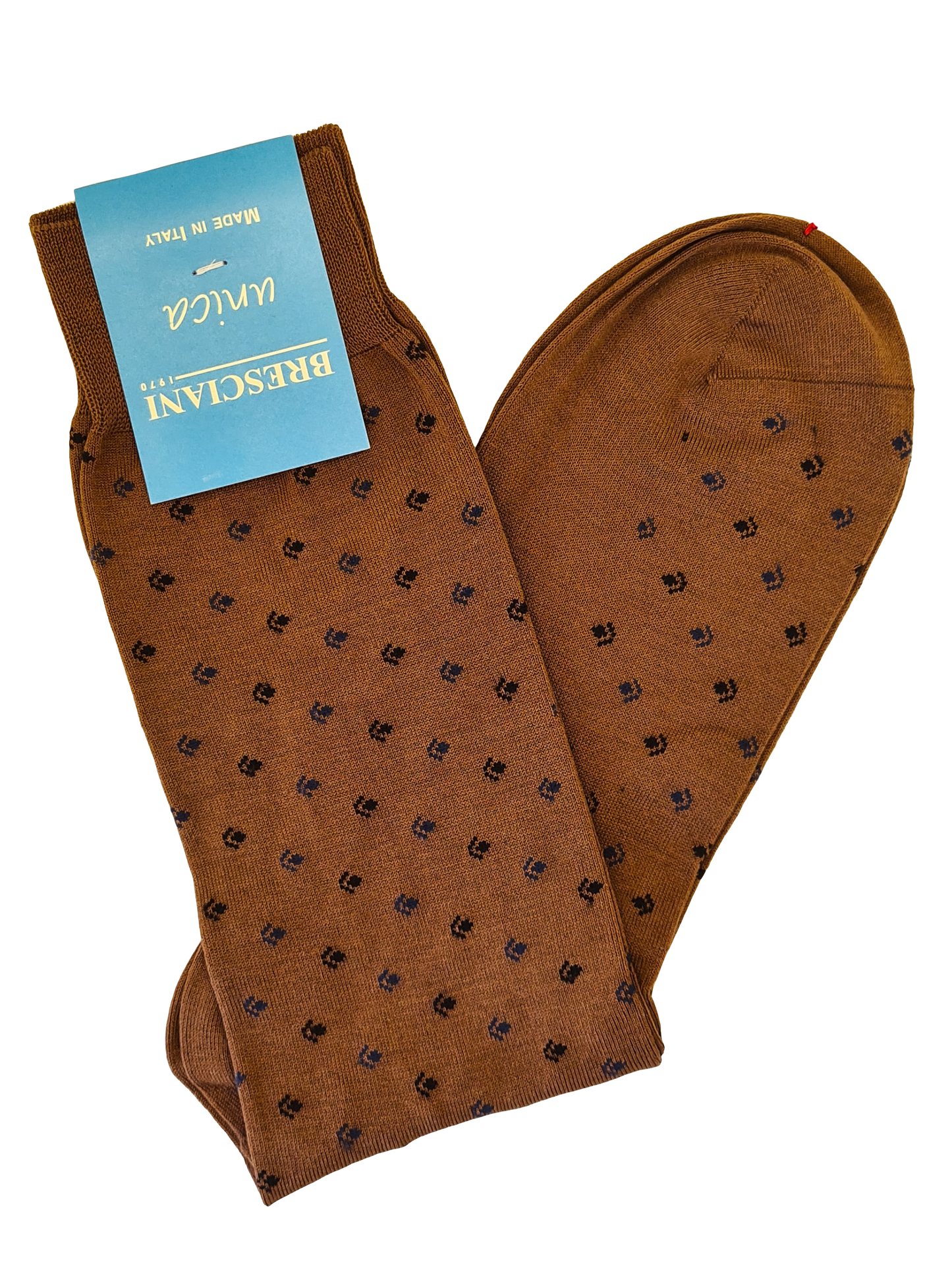 Bresciani socks, patterned, one size