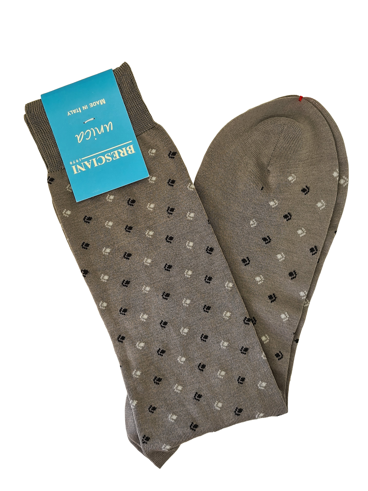 Bresciani Socken, gemustert, One-Size