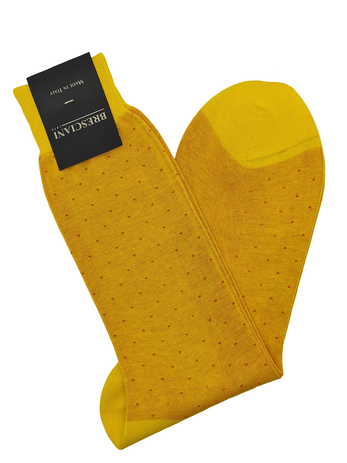 Bresciani Socken mit Pin-Dots, Baumwolle