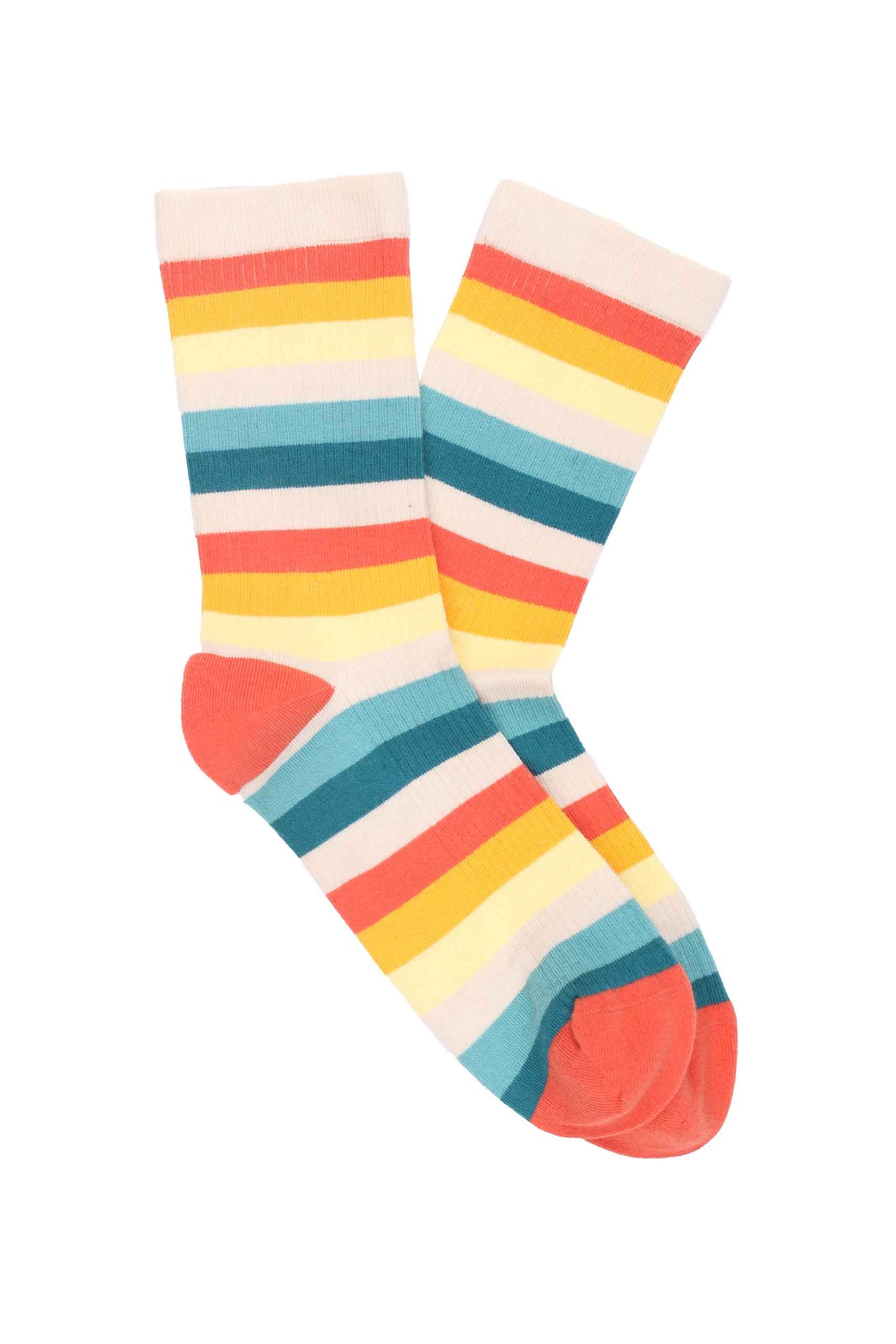 Pedemeia Damensocken bunt gestreift