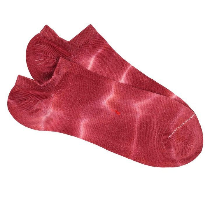 Pedemeia Damen-Low-Cut-Socken in Tie Dye-/Batik-Optik