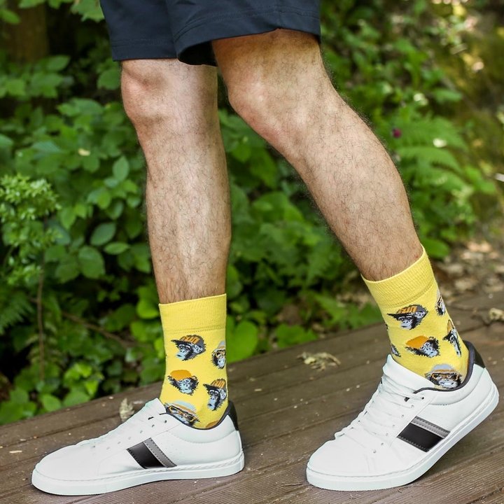 Color Cool Herren-Socken "Monkey", One-Size