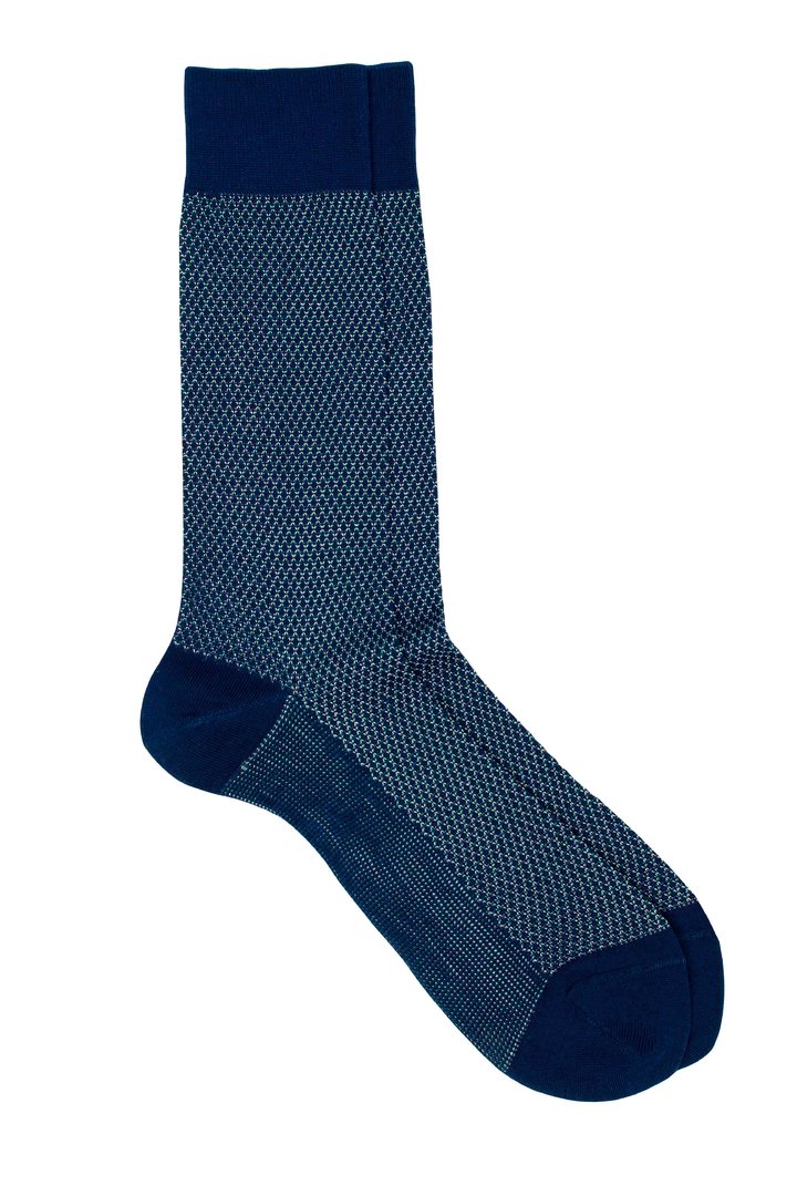 Pedemeia Herrensocken mit Rautenmuster