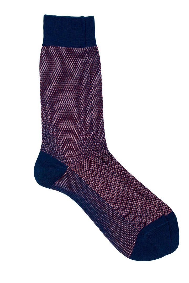 Pedemeia Herrensocken mit Rautenmuster