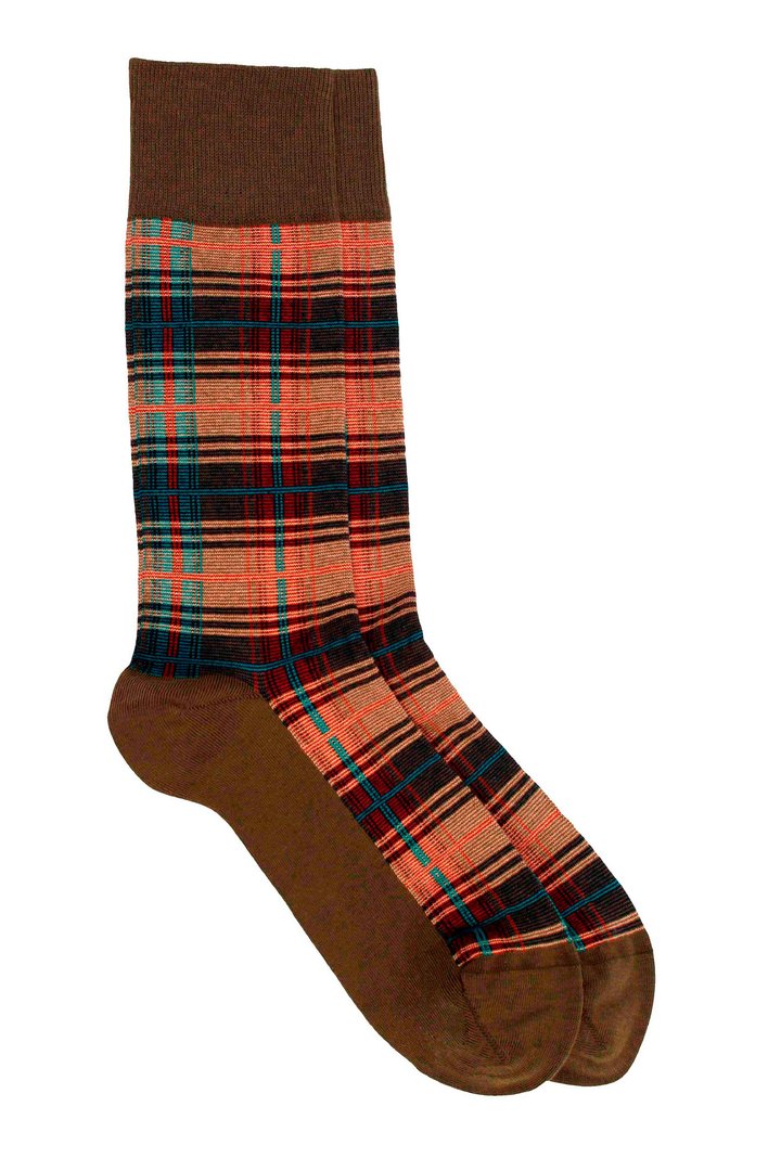 Pedemeia Herrensocken im Modern-Argyle-Stil