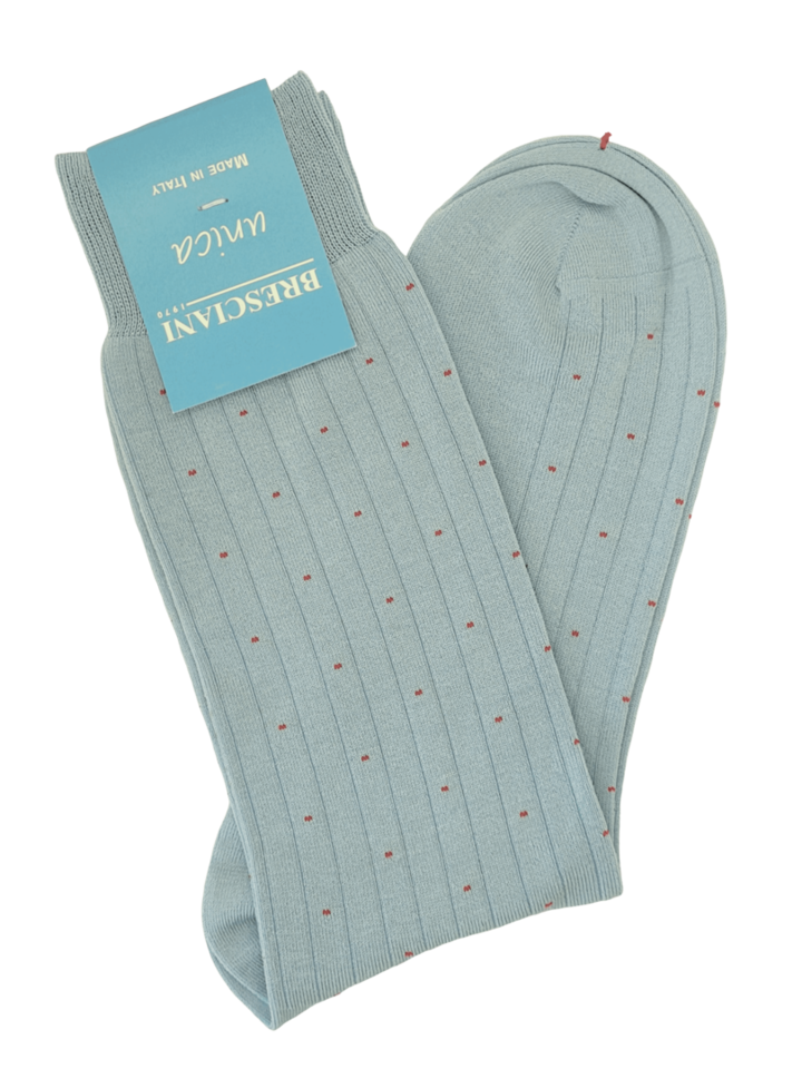 Bresciani Socken mit Pünktchen, One-Size