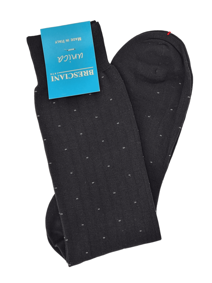 Bresciani Socken mit Pünktchen, One-Size