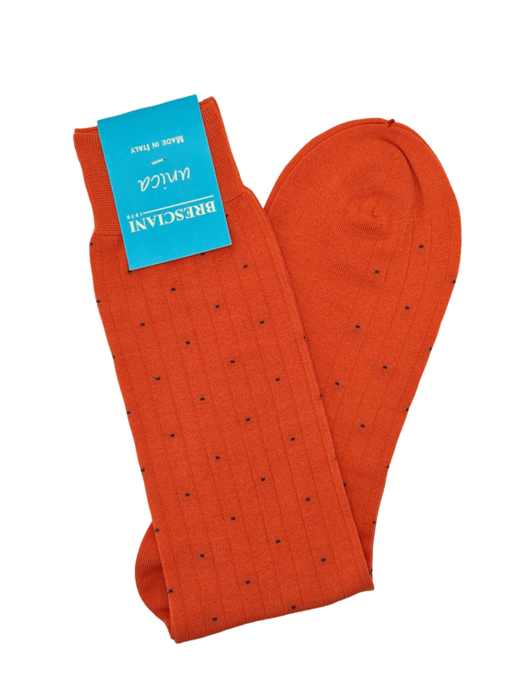 Bresciani Socken mit Pünktchen, One-Size