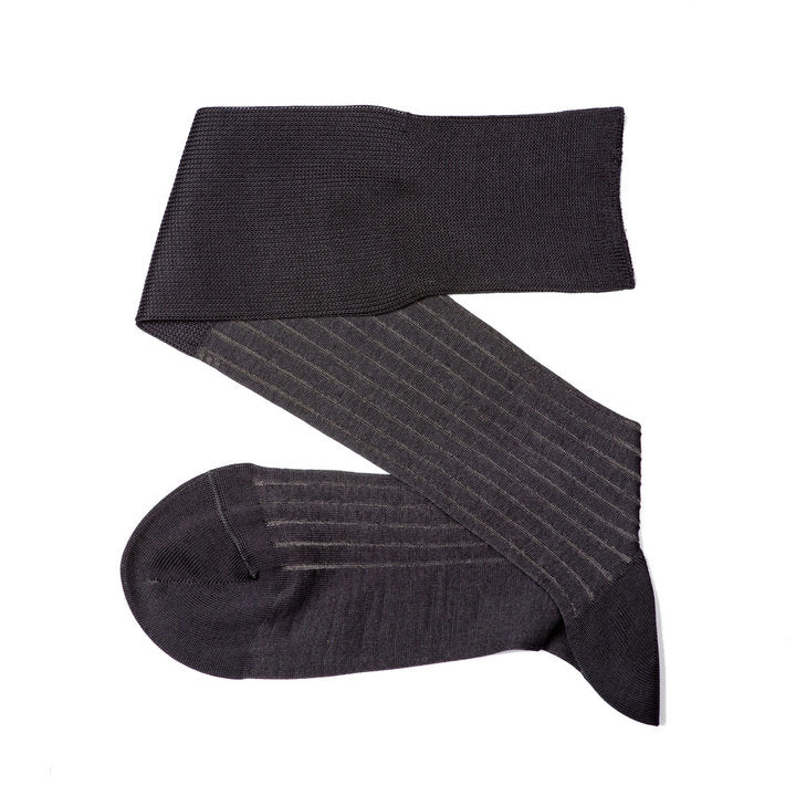 Viccel Kniestrümpfe mit Shadow-Muster