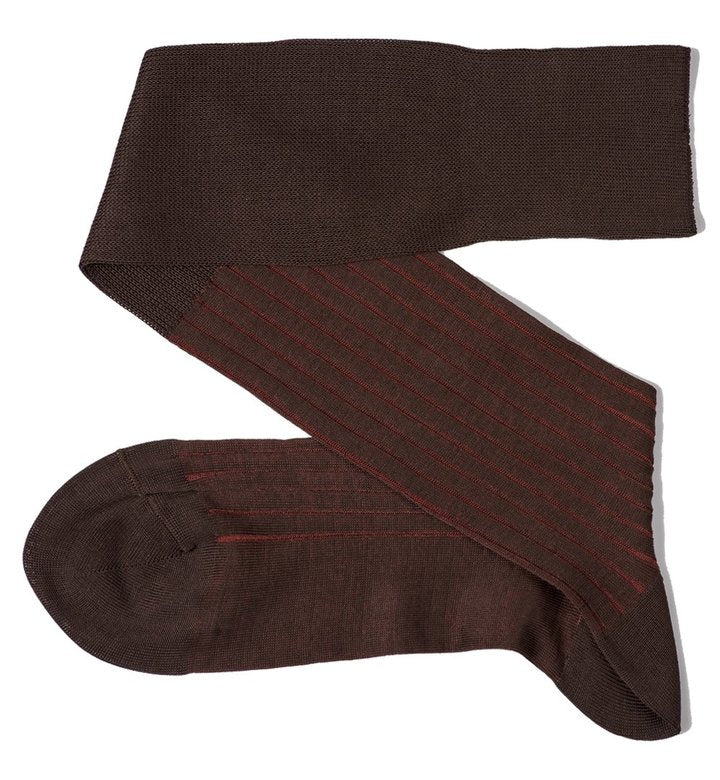 Viccel Kniestrümpfe mit Shadow-Muster