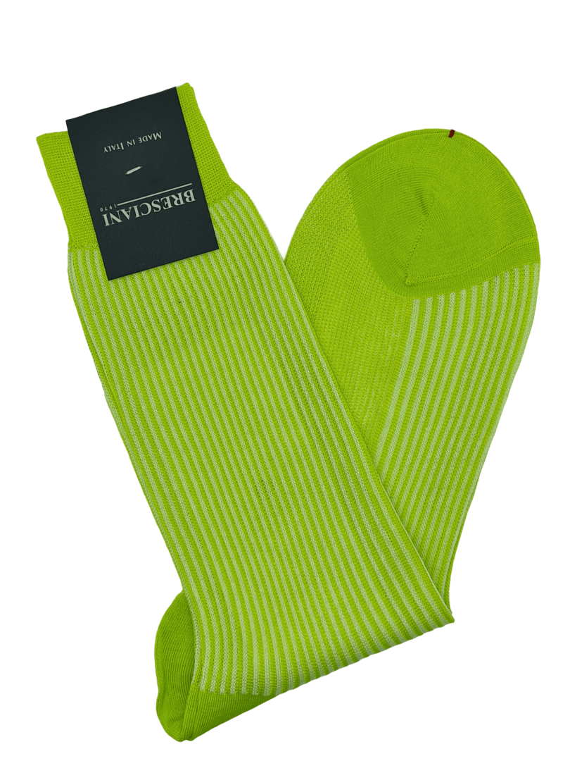 Bresciani Socken mit Streifen
