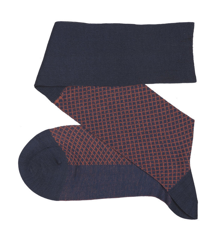Viccel knee socks with fishnet pattern