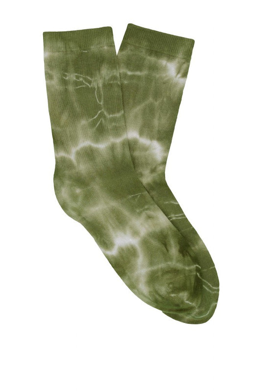 Pedemeia Damen-Socken, Tie Dye-/Batik-Optik, Bio-Baumwoll-Mix