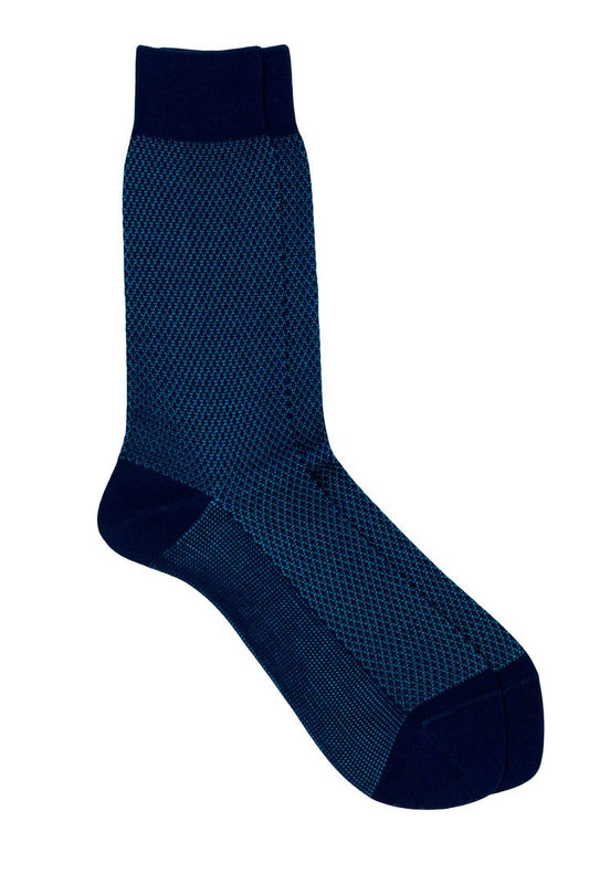 Pedemeia men's socks with diamond pattern 