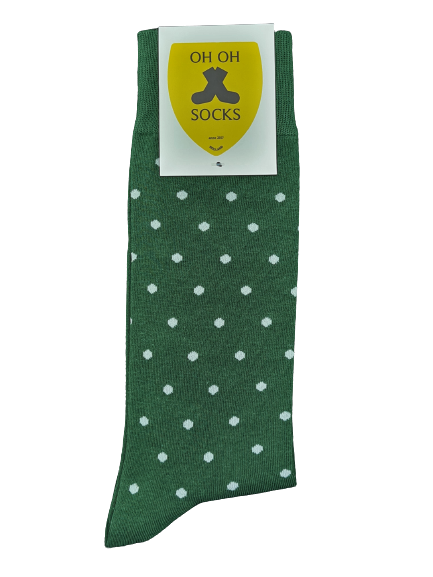 OH OH Socks, Herren-Socken mit Punkten, One-Size
