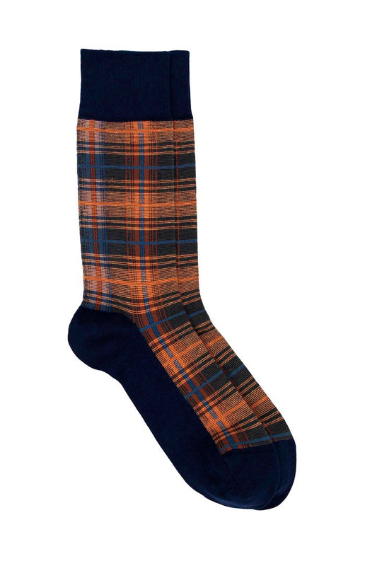 Pedemeia men's socks in modern argyle style 