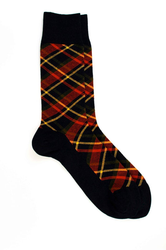 Pedemeia men's socks with modern argyle pattern 