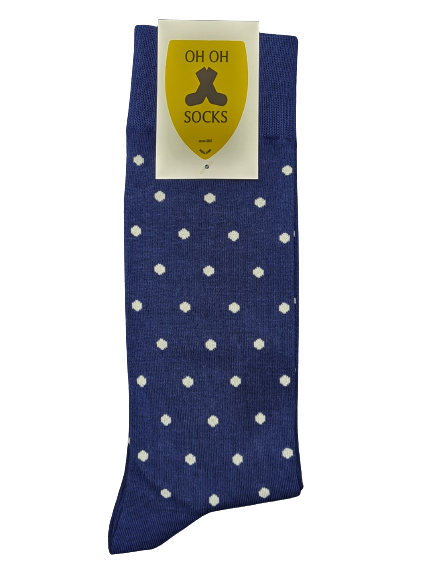 OH OH Socks, Herren-Socken mit Punkten, One-Size