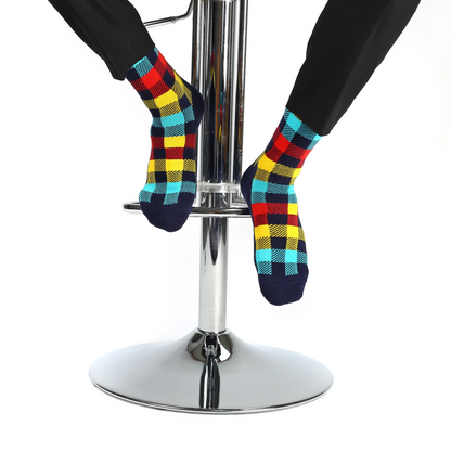 Color Cool men's socks "Labyrinth", one size 