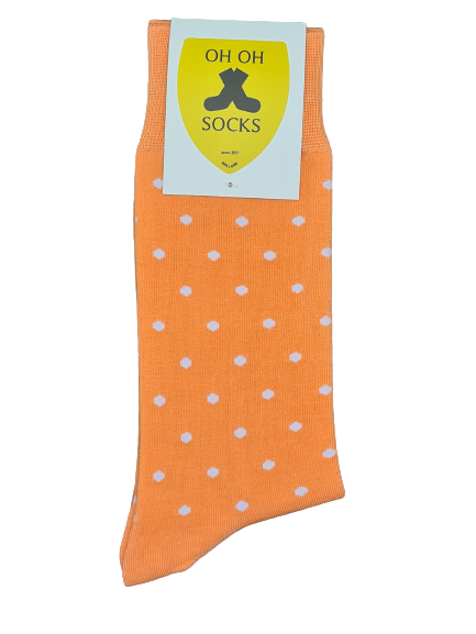 OH OH Socks, Herren-Socken mit Punkten, One-Size