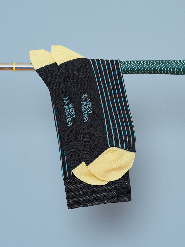 West Mister Socks "Hidden Stripes" 