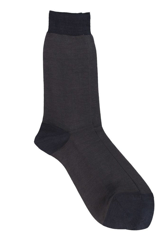 Pedemeia men's socks with birdseye pattern 