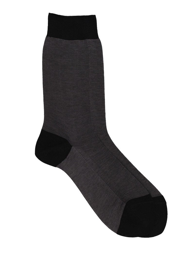 Pedemeia men's socks with birdseye pattern 