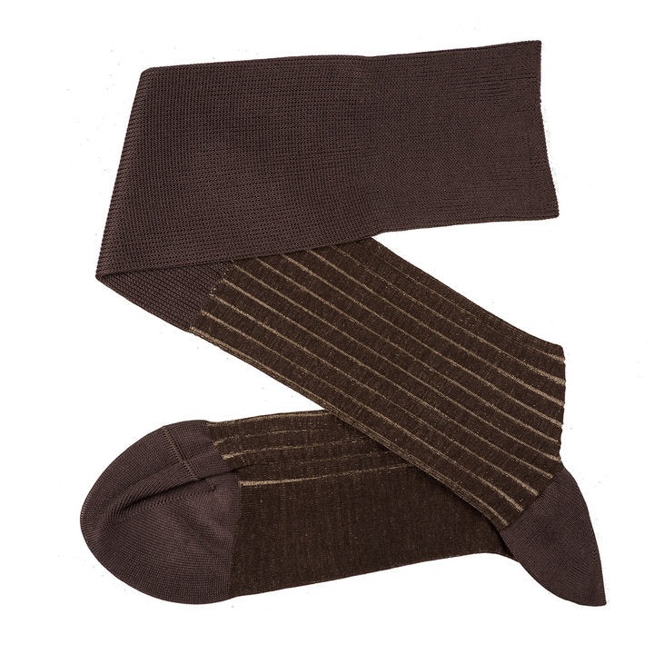 Viccel Kniestrümpfe mit Shadow-Muster