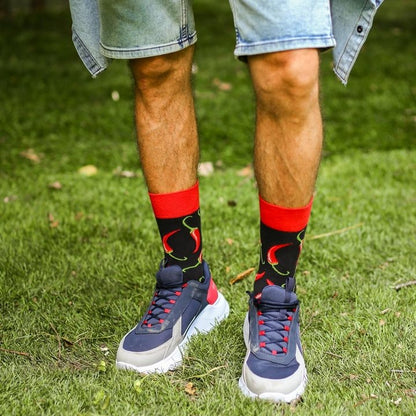 Color Cool Herren-Socken "Chili", One-Size (41-45)