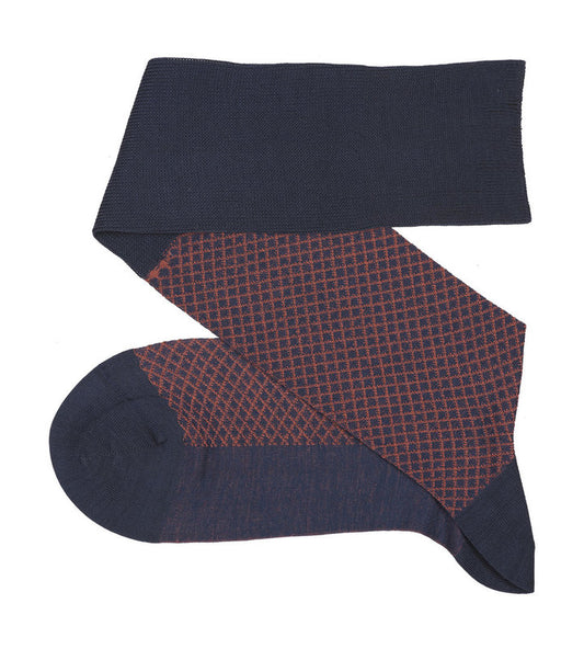 Viccel knee socks with fishnet pattern 