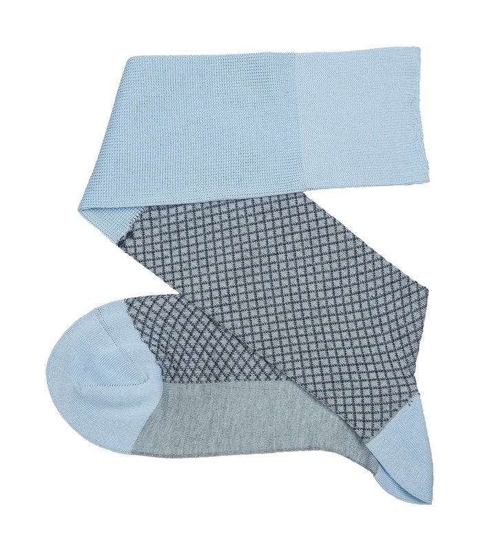 Viccel knee socks with fishnet pattern 