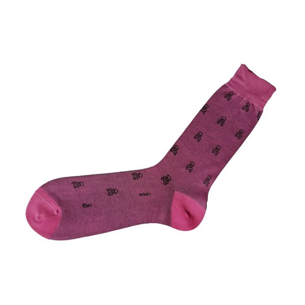 Viccel Socken mit Totenkopf-Muster