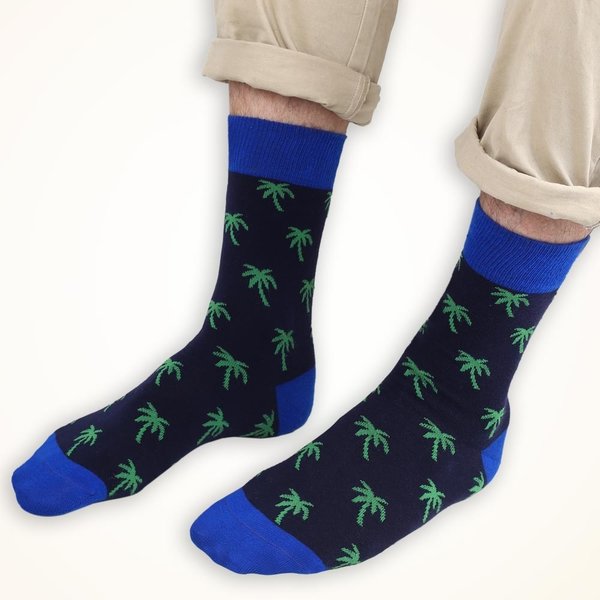 Color Cool Herren-Socken "Palms", One-Size