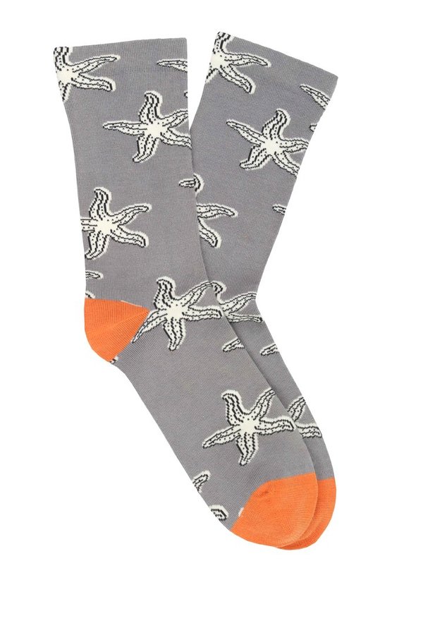 Pedemeia Damen-Socken mit Seesterne-Muster